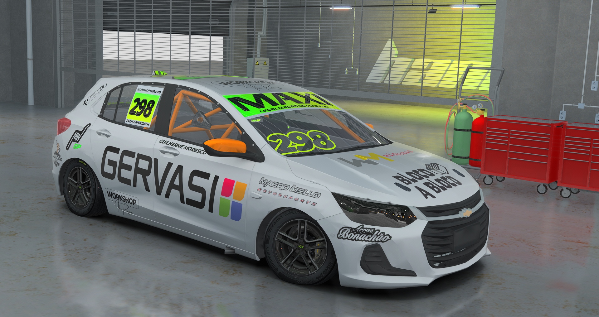 New Onix- Turismo1.4 - by Racinge-sports.com, skin GUILHERME MORESCO