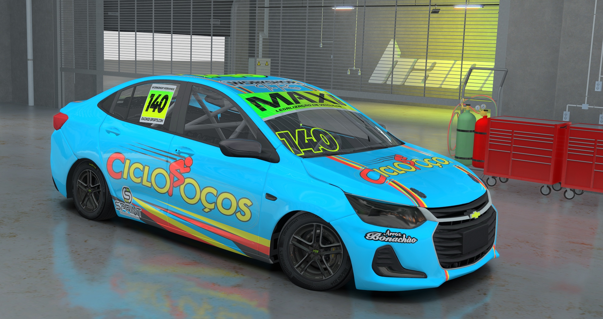 TURISMOCUP - CHEVROLET NEW ONIX PLUS, skin BRUNO ROCHA