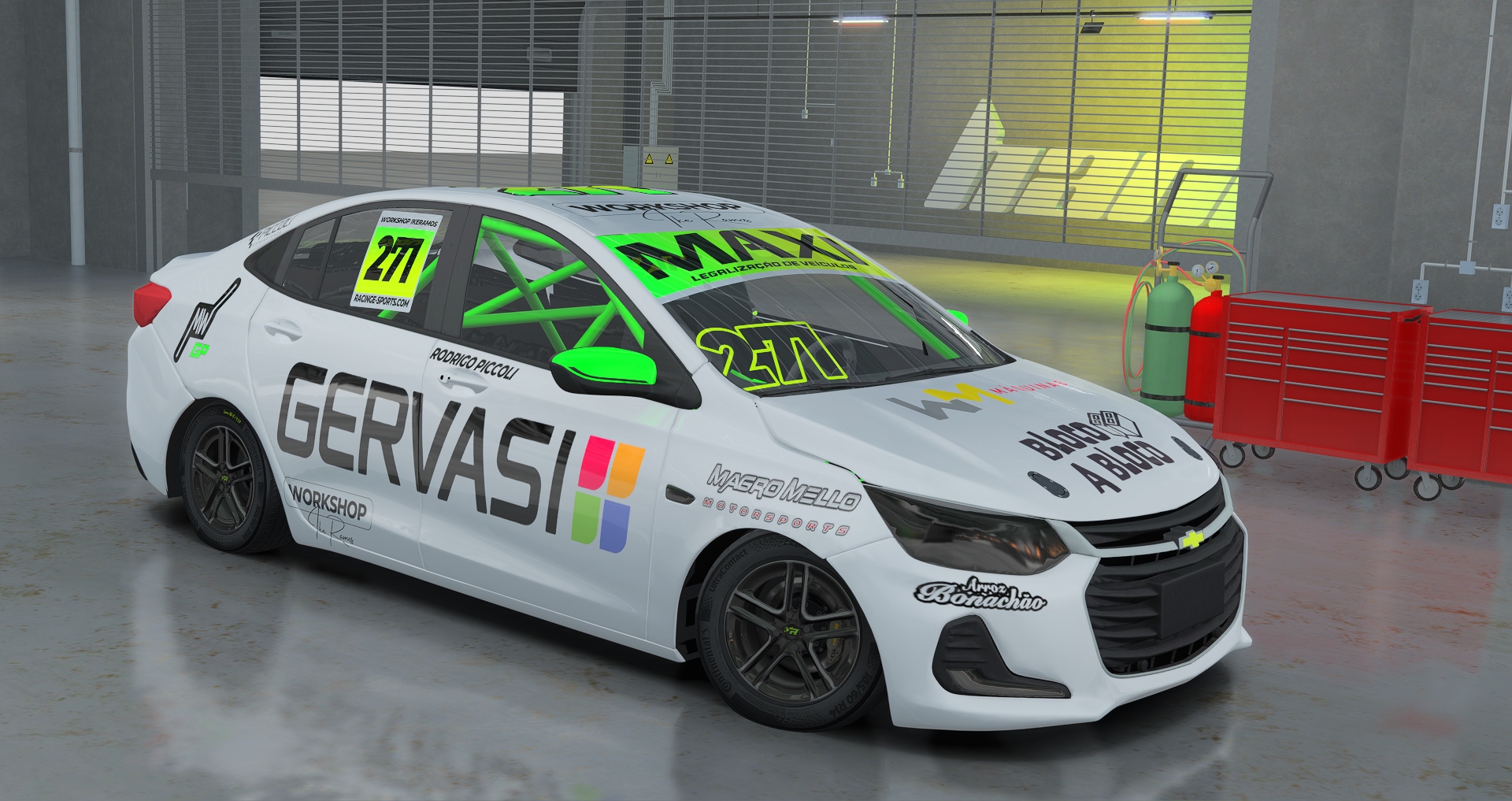 TURISMOCUP - CHEVROLET NEW ONIX PLUS, skin RODRIGO PICCOLI