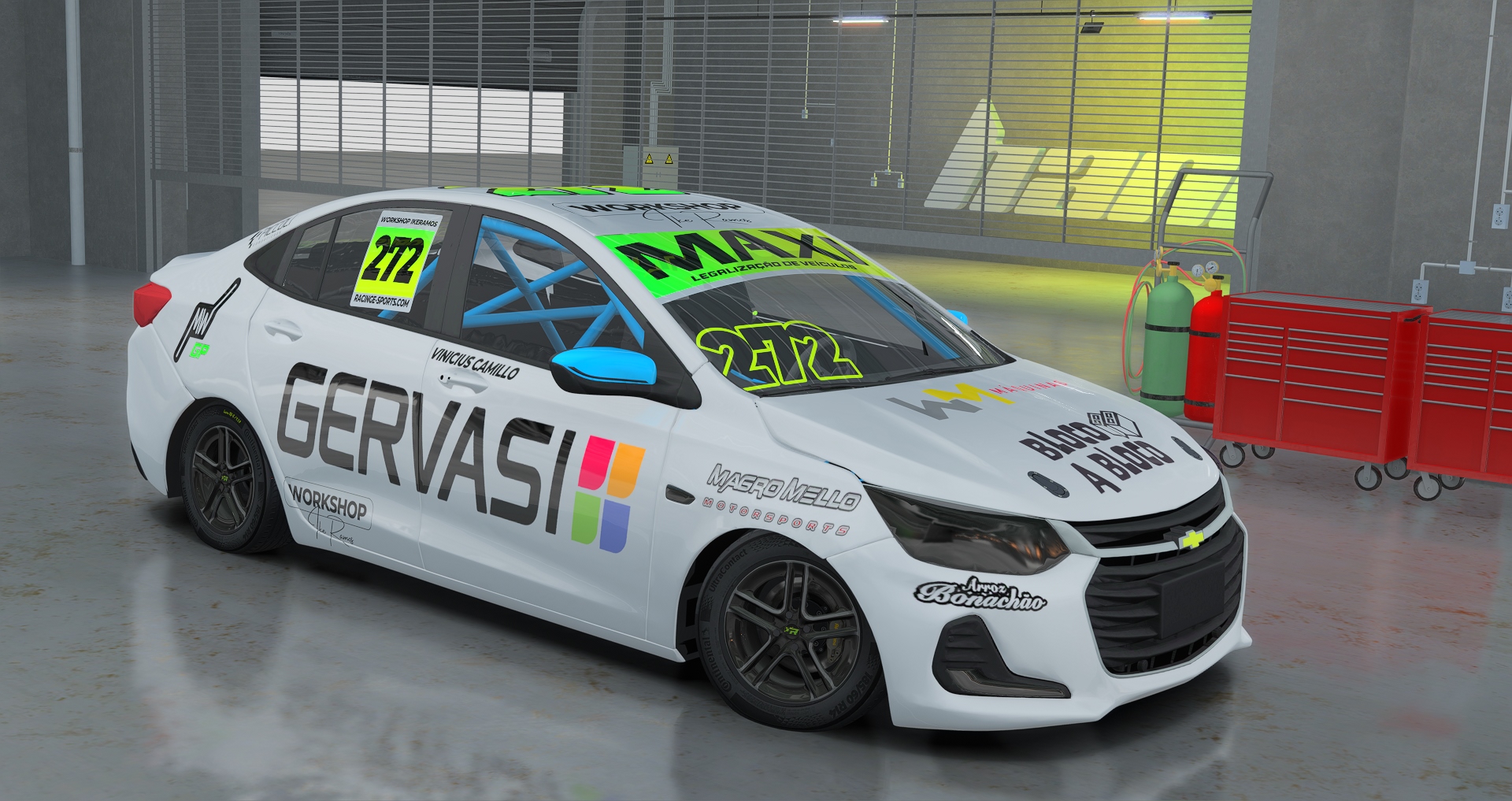 TURISMOCUP - CHEVROLET NEW ONIX PLUS, skin VINICIUS CAMILLO