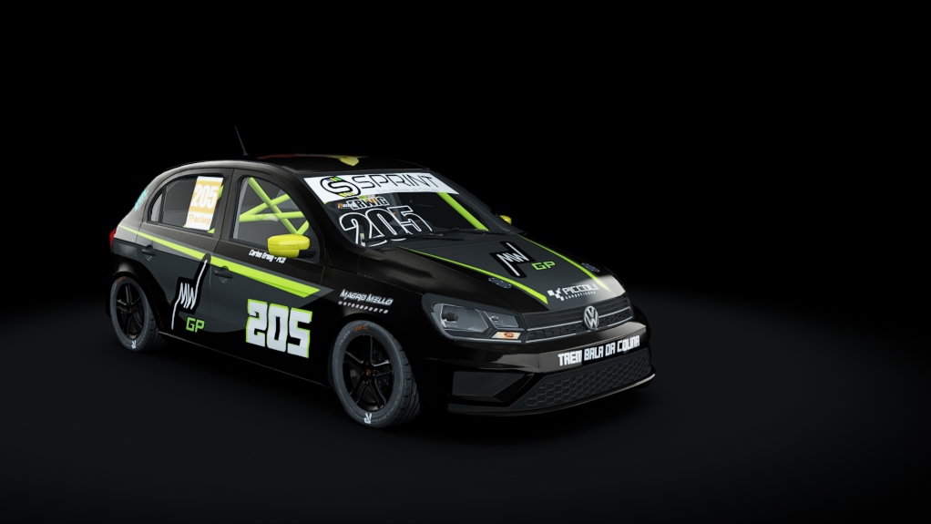 TURISMOCUP - VOLKSWAGEN GOL, skin 205 CARLOS ERWIG
