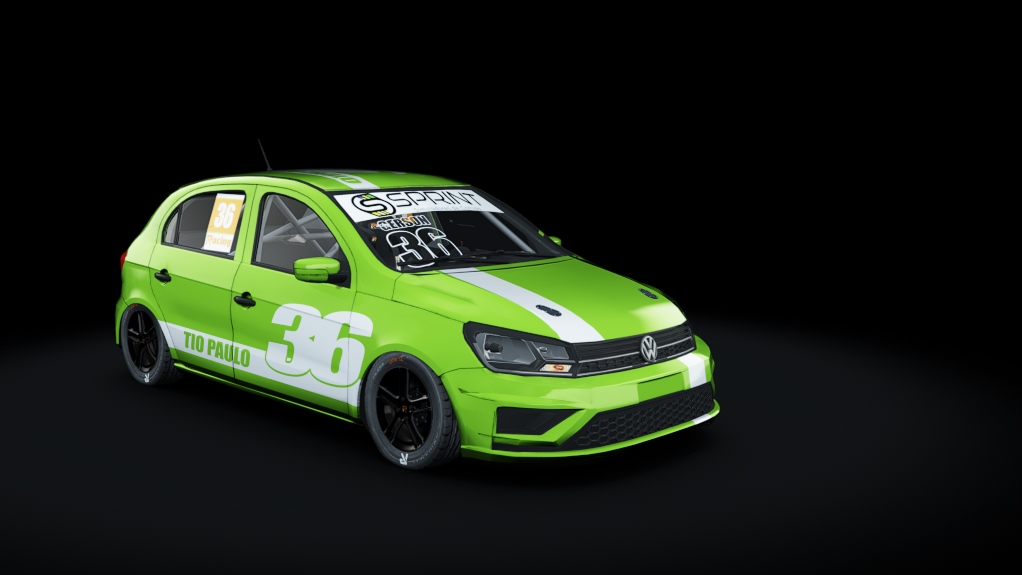 TURISMOCUP - VOLKSWAGEN GOL, skin 36 PAULO GERSON