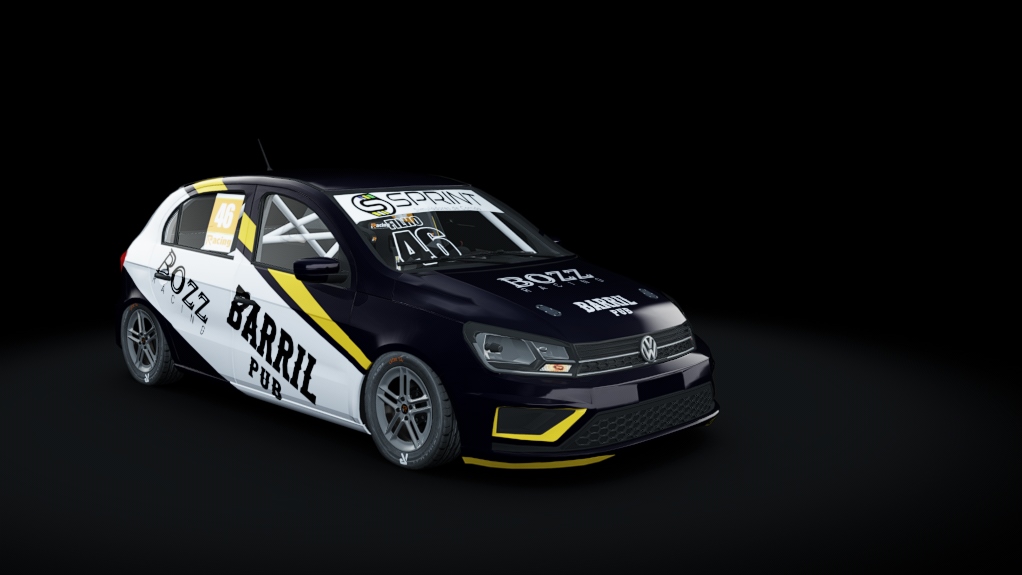 TURISMOCUP - VOLKSWAGEN GOL, skin 46 AZEVEDO FILHO