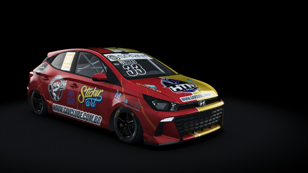 TURISMOCUP - HYUNDAI NEW HB20, skin 33 RODRIGO FLORES