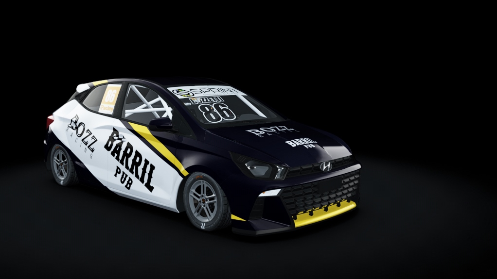 TURISMOCUP - HYUNDAI NEW HB20, skin 86 BRUNO BOZZETTI