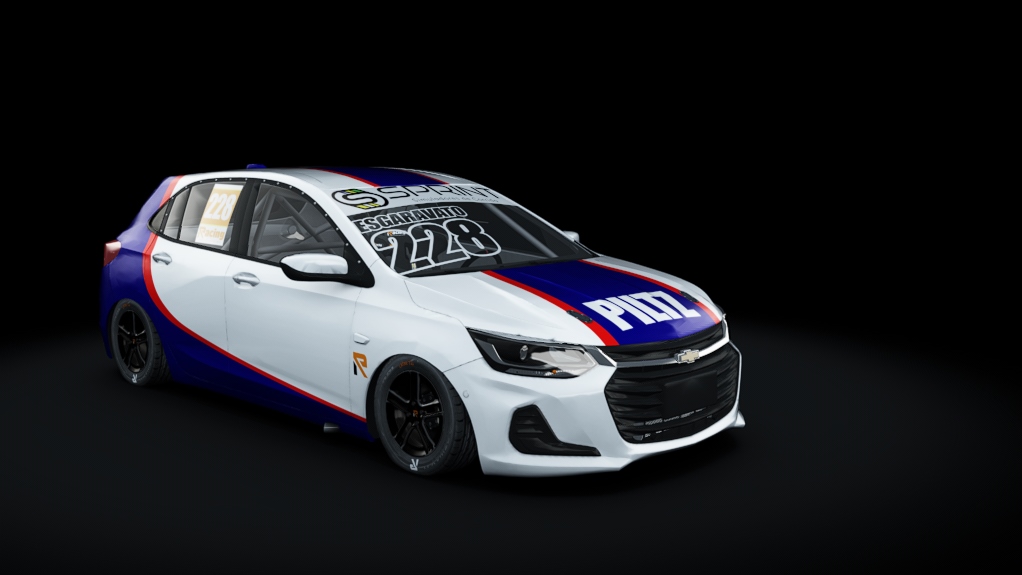 TURISMOCUP - CHEVROLET NEW ONIX, skin 228 GUSTAVO ESGARAVATO