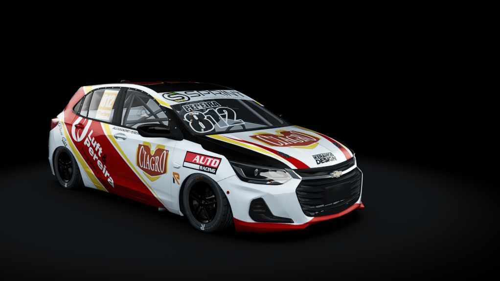 TURISMOCUP - CHEVROLET NEW ONIX, skin 812 ALESSANDRO PEREIRA