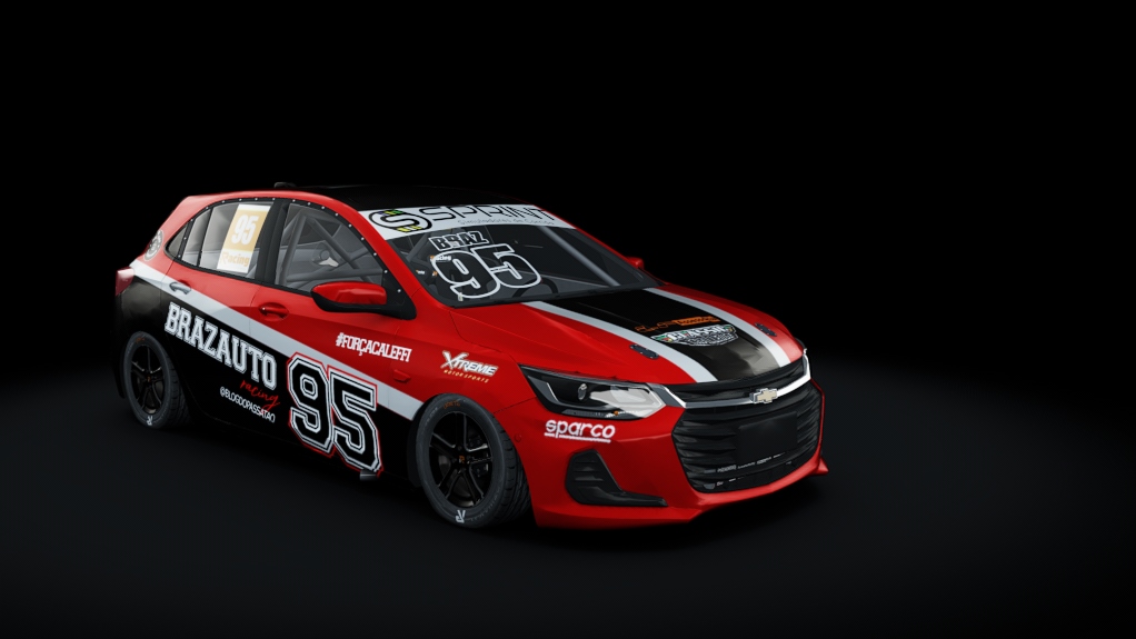 TURISMOCUP - CHEVROLET NEW ONIX, skin 95 RAFAEL BRAZ