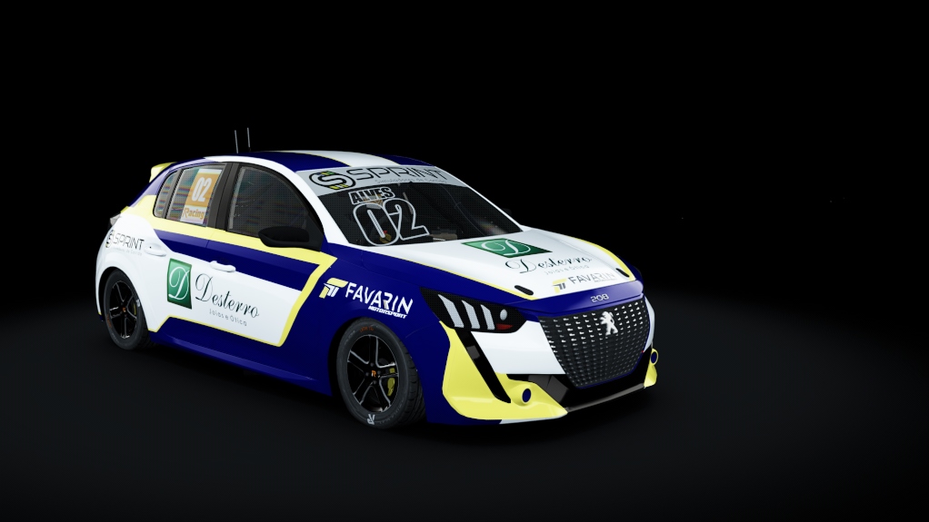 TURISMOCUP - PEUGEOT 208, skin 2 ELBERTO ALVES