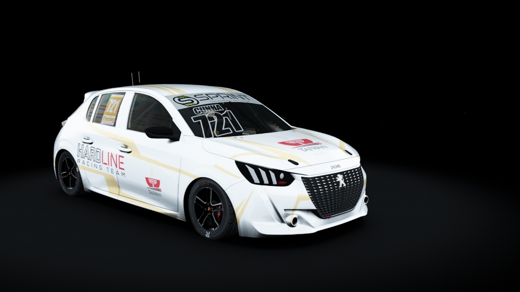 TURISMOCUP - PEUGEOT 208, skin 721 LUCAS CUNHA
