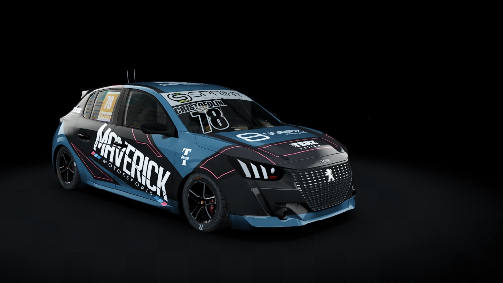 TURISMOCUP - PEUGEOT 208, skin 78 ODACIR CRISTOFOLINI