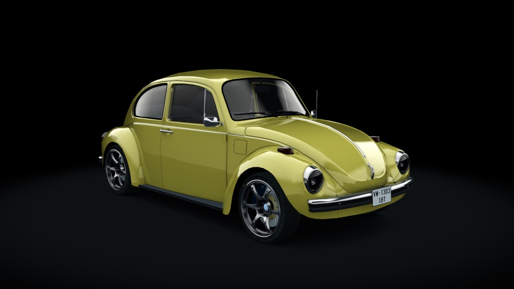 VW Beetle 1973 Sleeper, skin texas_yellow