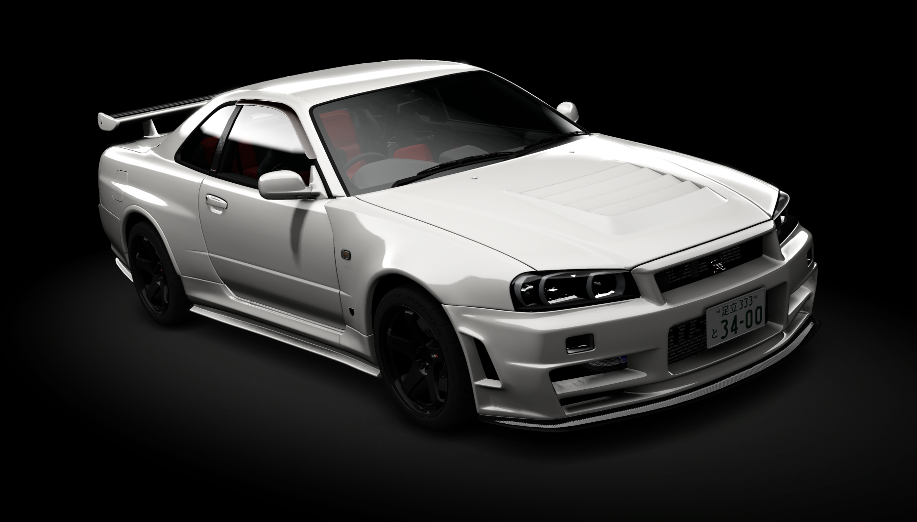 Nissan Skyline GT-R R34 Z-Tune, skin 05_Nismo_White