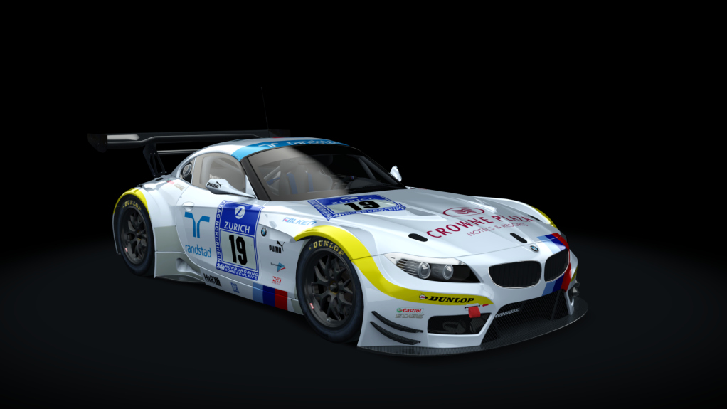 BMW Z4 GT3, skin bmw_motorsport_2012