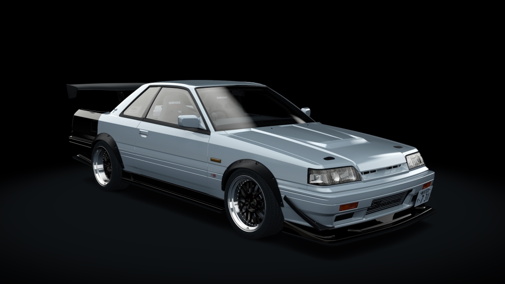 Nissan Skyline HR31 House-Spec, skin 2_spark_silver_metallic