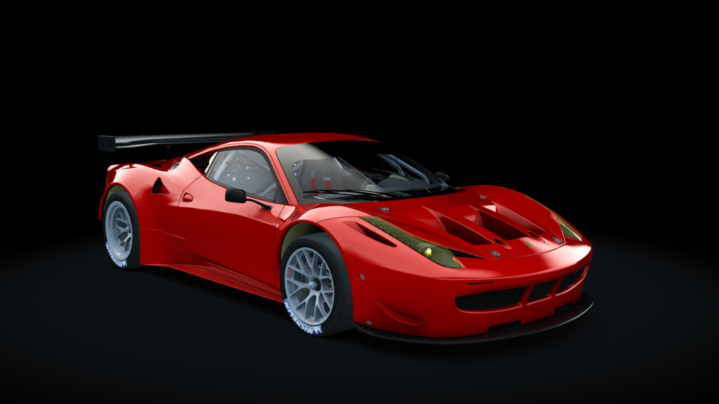 Ferrari 458 GT2, skin 00_red