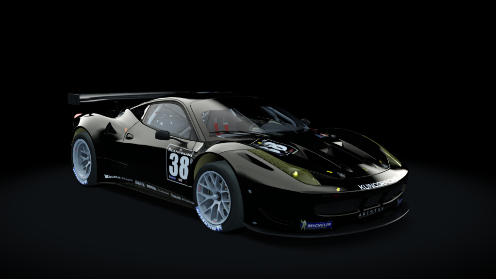 Ferrari 458 GT2, skin black_38