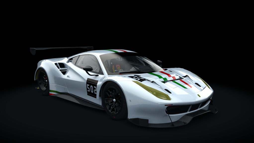 Ferrari 488 GT3, skin 05_racing_502