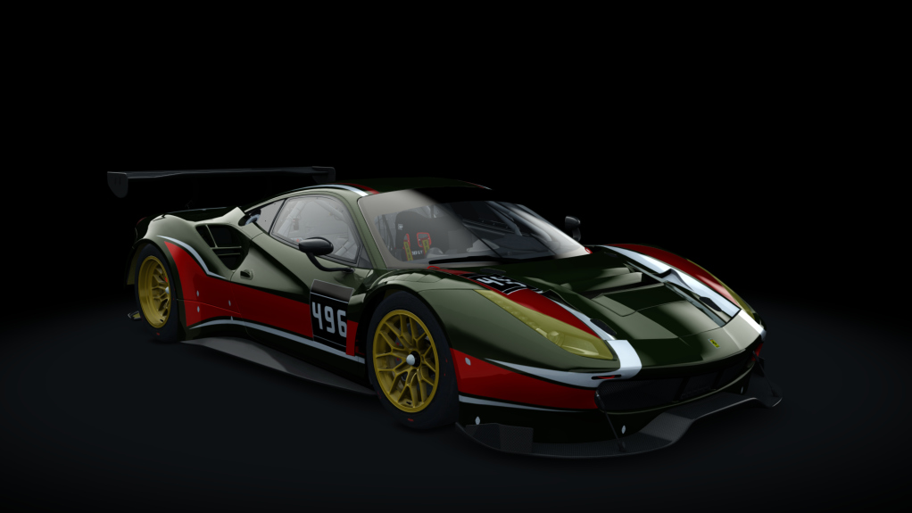 Ferrari 488 GT3, skin 14_racing_496