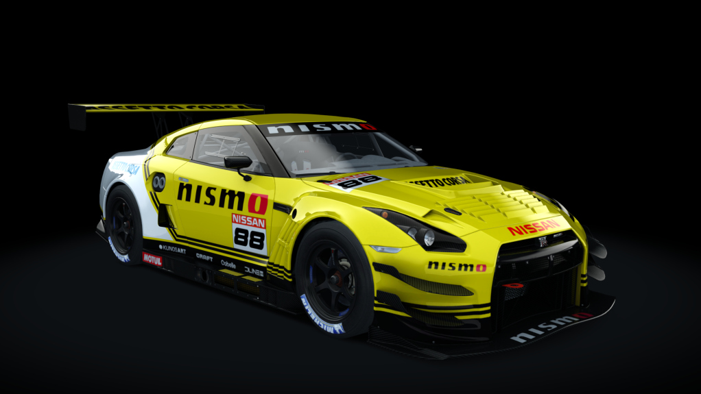 Nissan GT-R GT3, skin nismo_88