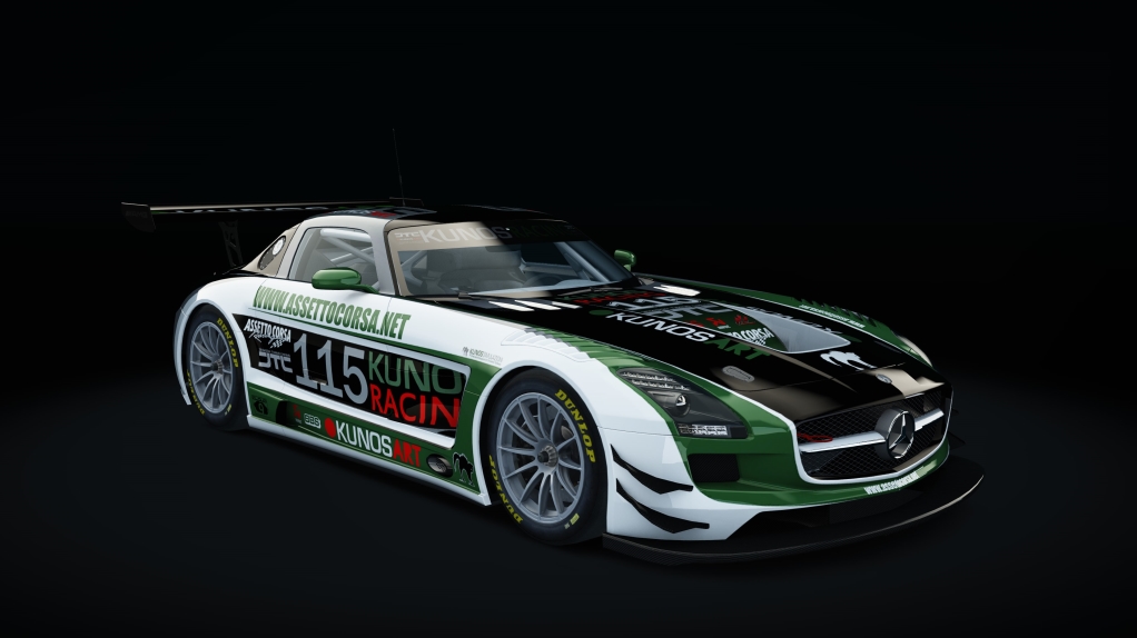 Mercedes SLS AMG GT3, skin Kunos_zp_115