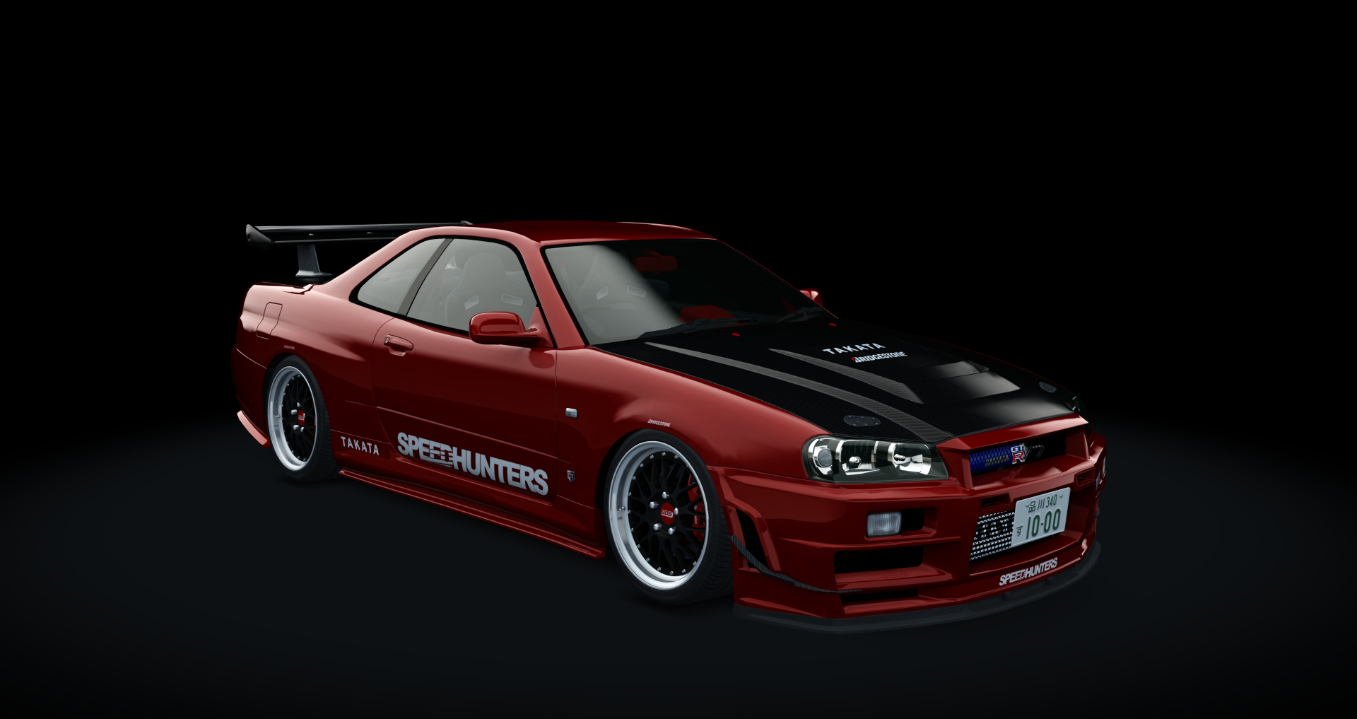 Nissan Skyline GT-R R34 Nismo Omori Factory S1, skin SPEEDHUNTERS