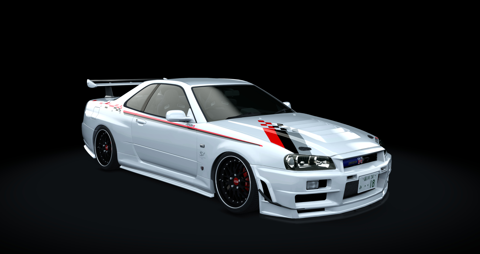 Nissan Skyline GT-R R34 Nismo Omori Factory S1, skin nismo