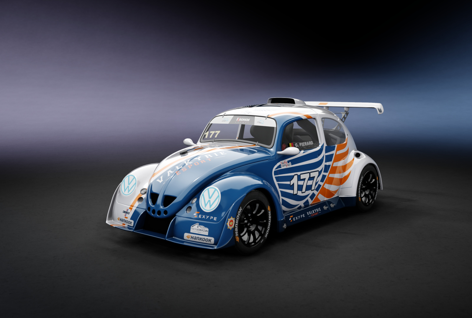 Volkswagen Beetle Evo 3, skin 177_Pierard