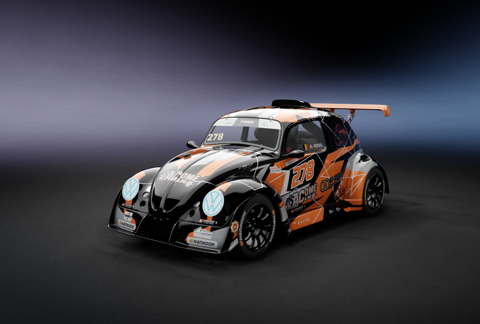 Volkswagen Beetle Evo 3, skin 278_A.Rosa