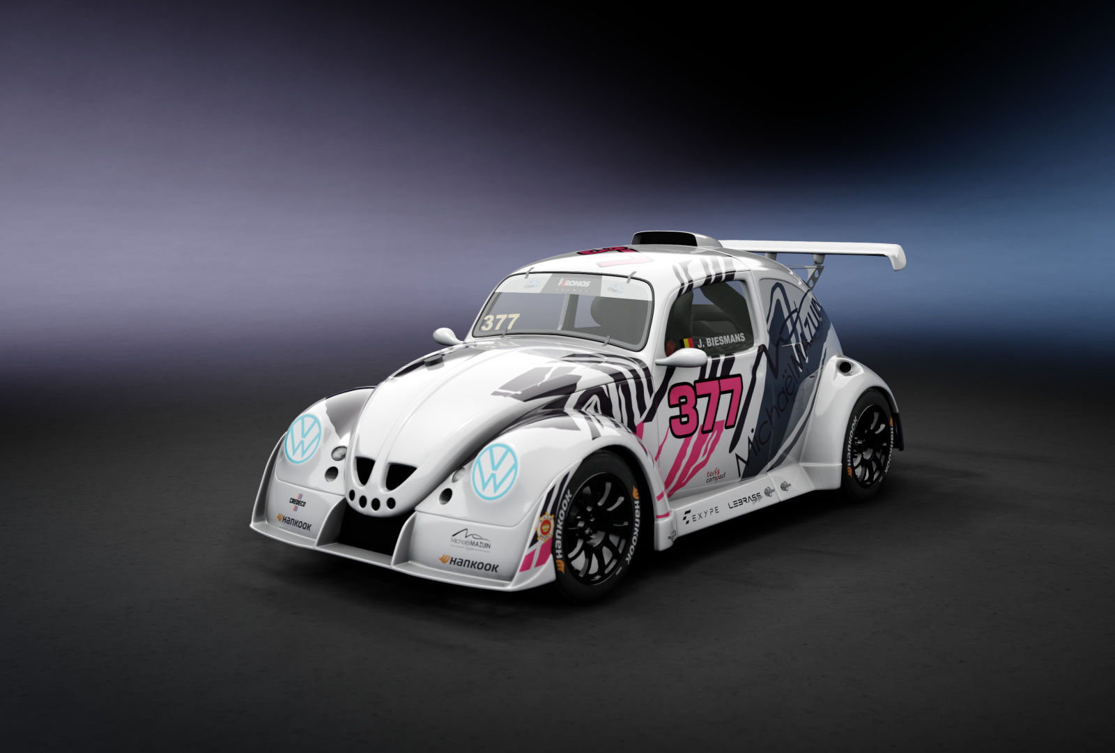 Volkswagen Beetle Evo 3, skin 377_Biesmans