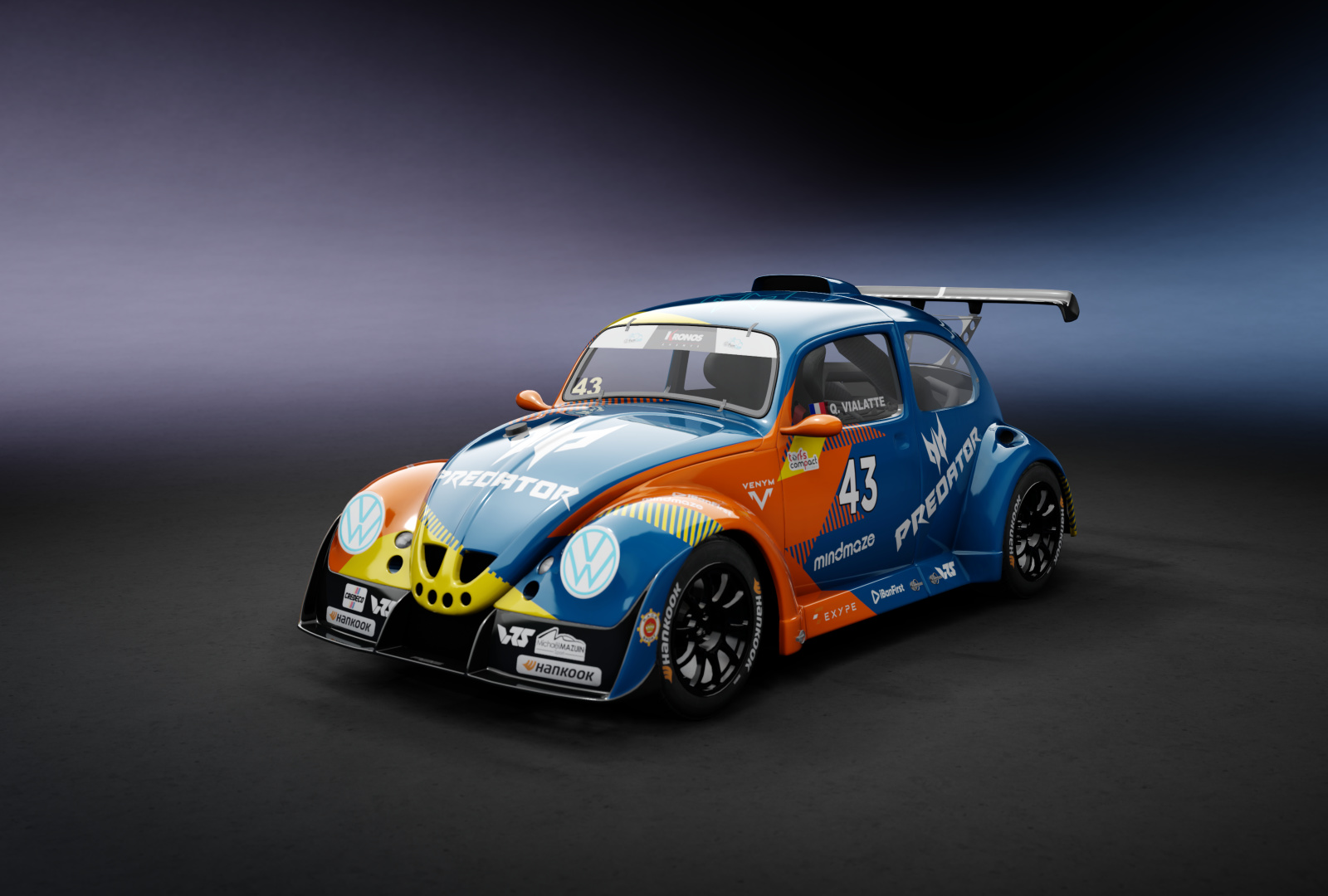 Volkswagen Beetle Evo 3, skin 43_Vialatte