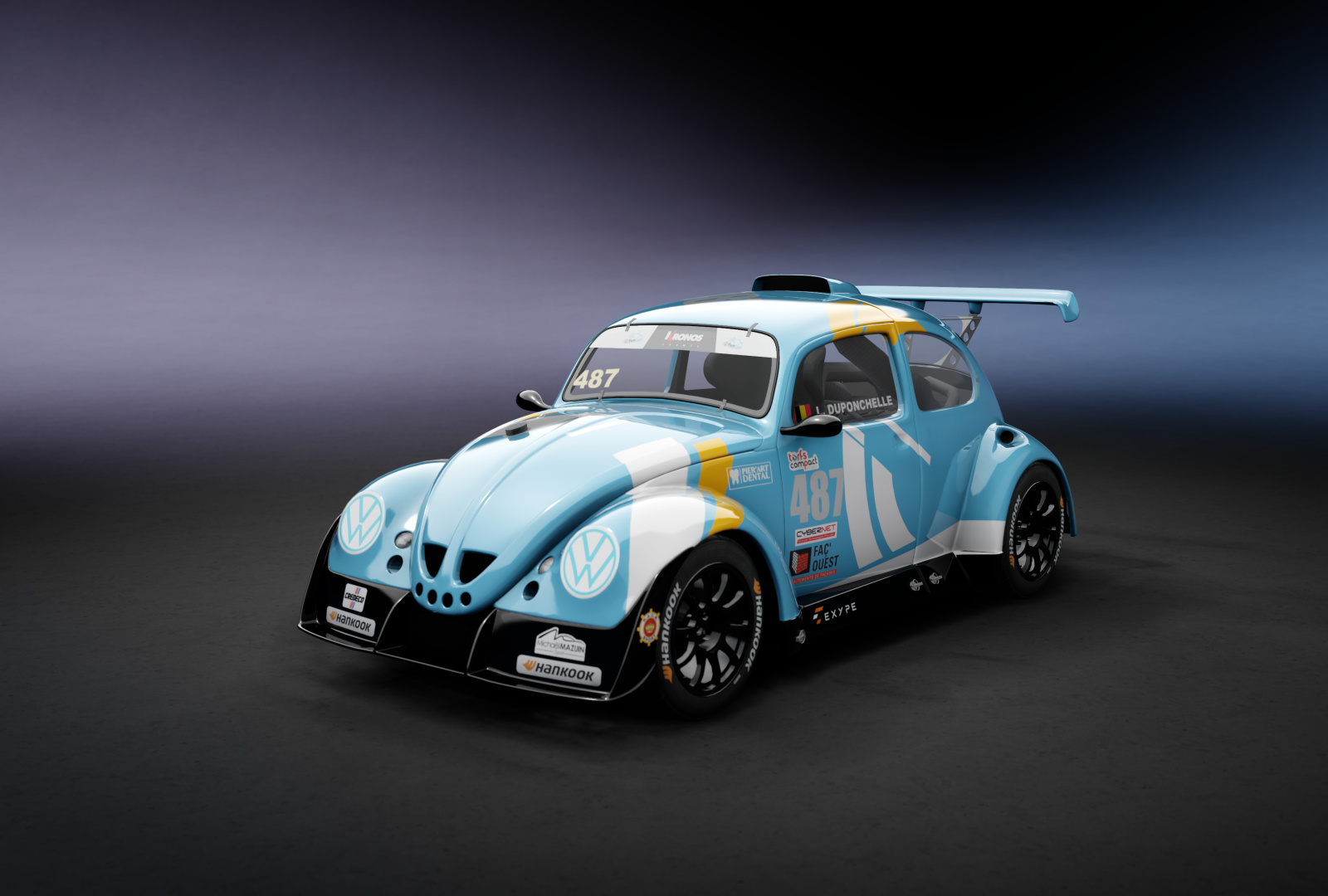 Volkswagen Beetle Evo 3, skin 487_Duponchelle