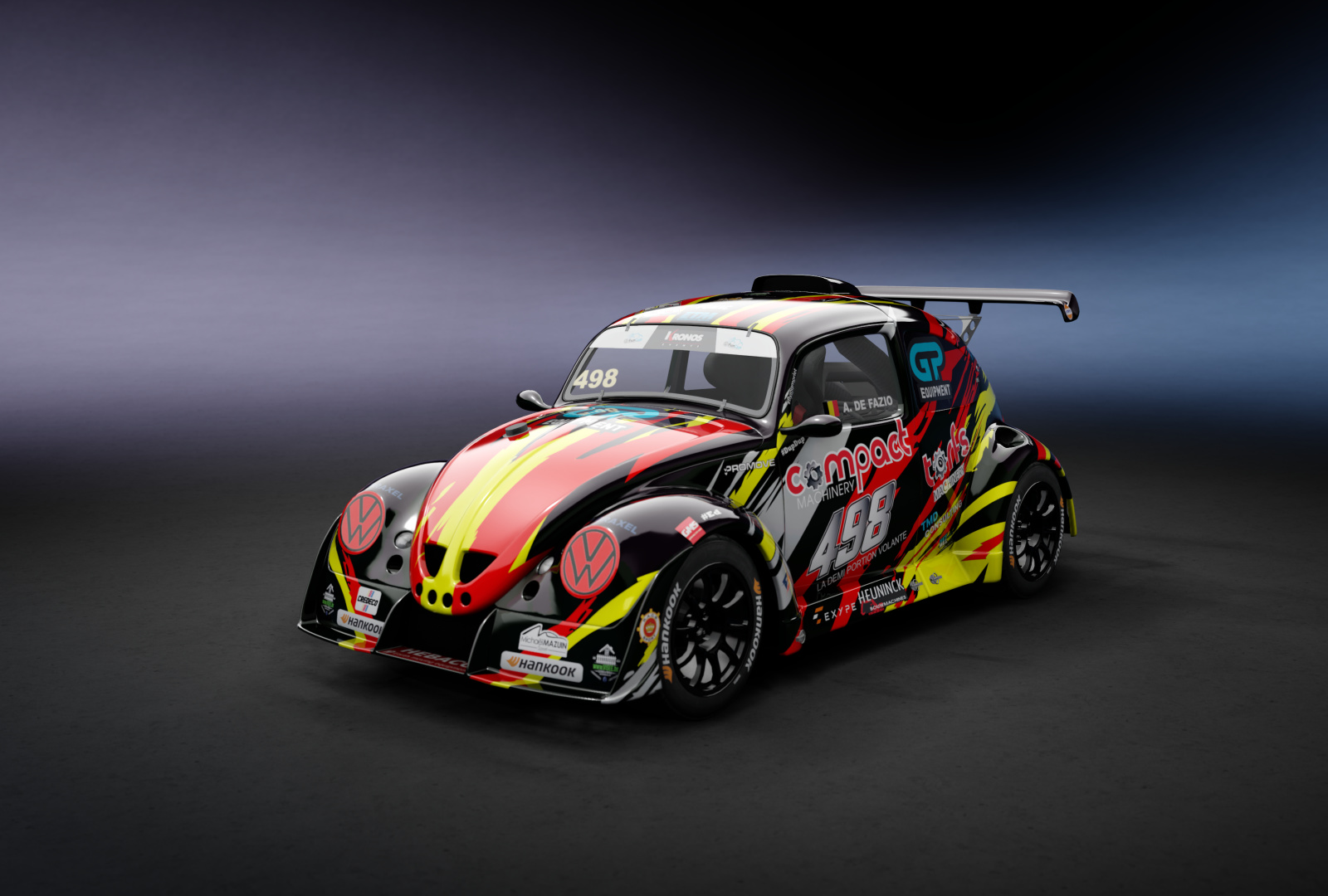 Volkswagen Beetle Evo 3, skin 498_De Fazio