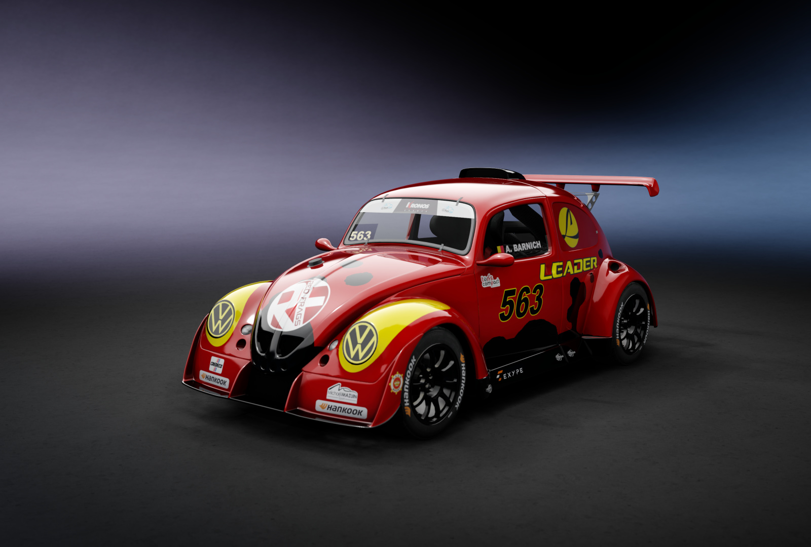 Volkswagen Beetle Evo 3, skin 563_Barnich